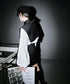 False Collar & Peasant Sleeve Top Co-ord